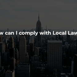 How can I comply with Local Law 87?