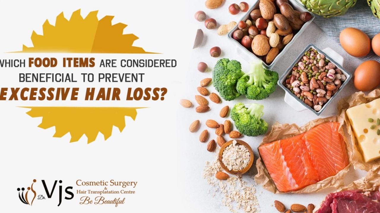 How are food allergies and hair loss connected to each other?